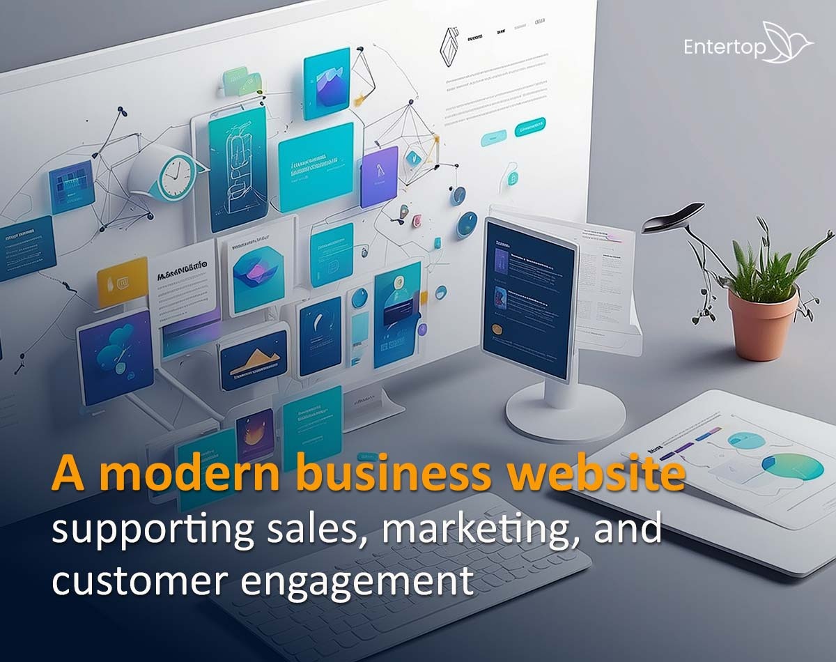 modern business website design 3.0