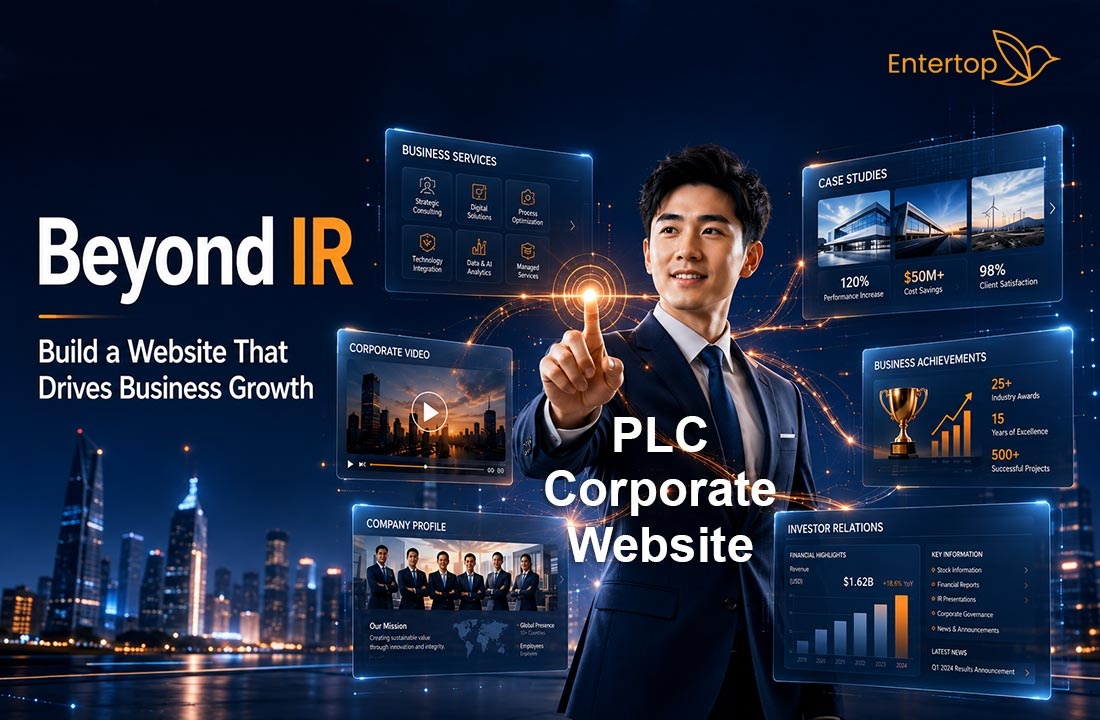 PLC corporate web design comopany in Malaysia